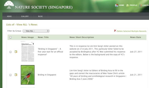 “Birding in Singapore” – The strange behaviour of a birdwatcher…